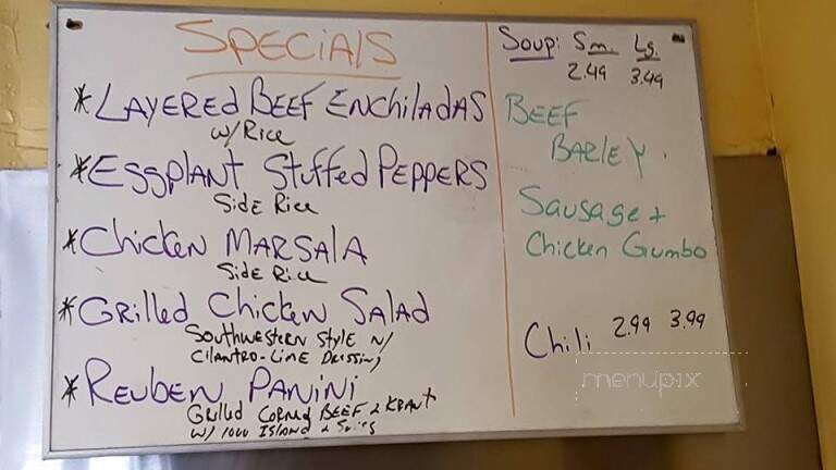 Cafe Primavera - Poughkeepsie, NY menu_pic