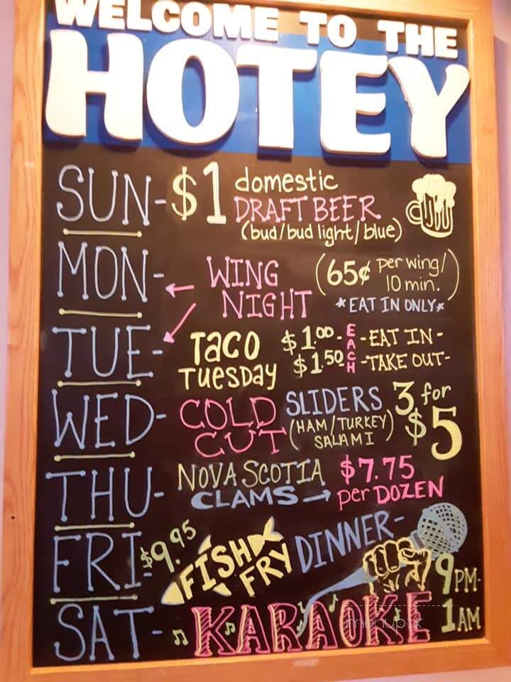 Verona Hotel Pizza - Verona, NY menu_pic