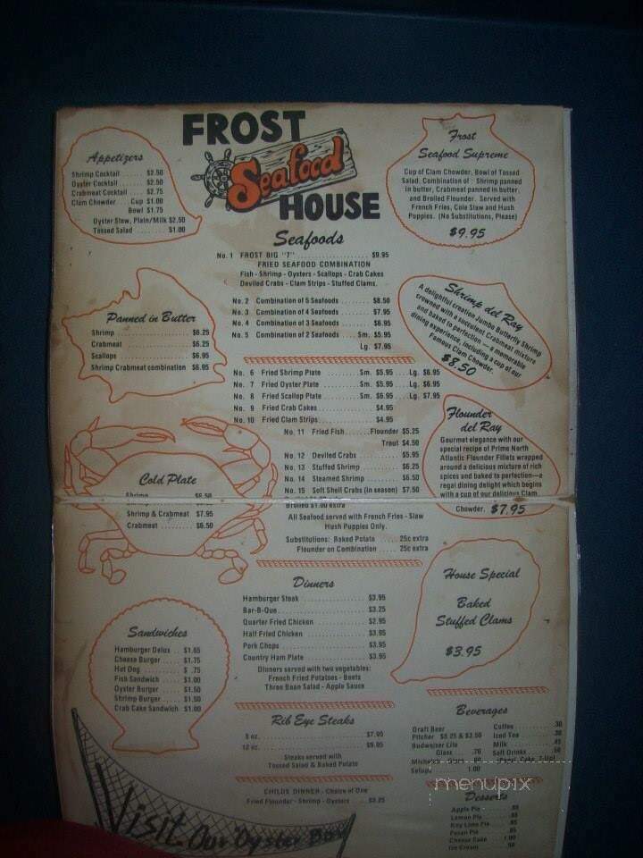 Frost Seafood House - Salter Path, NC