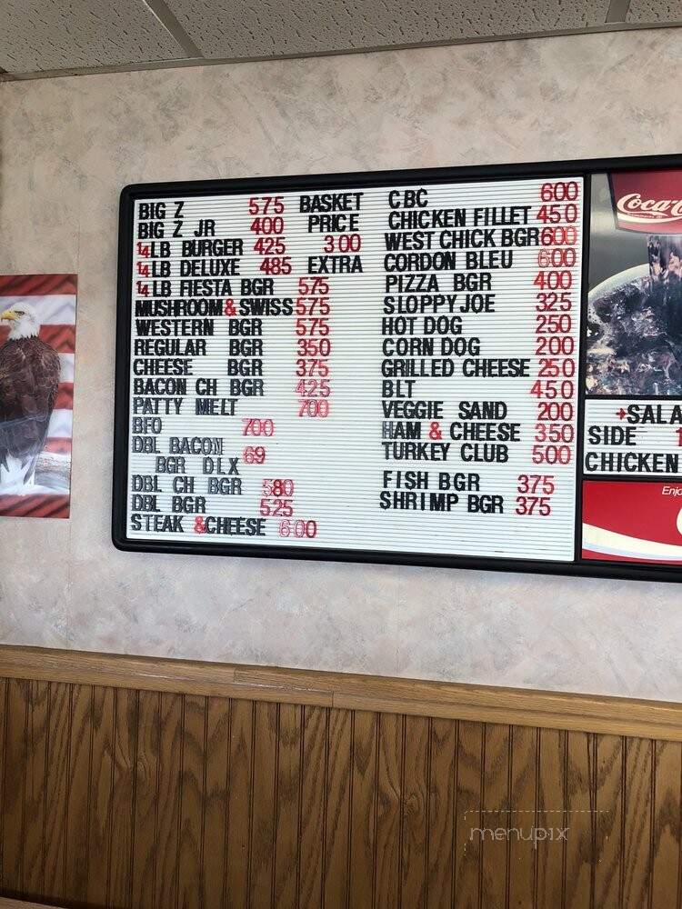 Hiway Drive In - Carrington, ND menu_pic