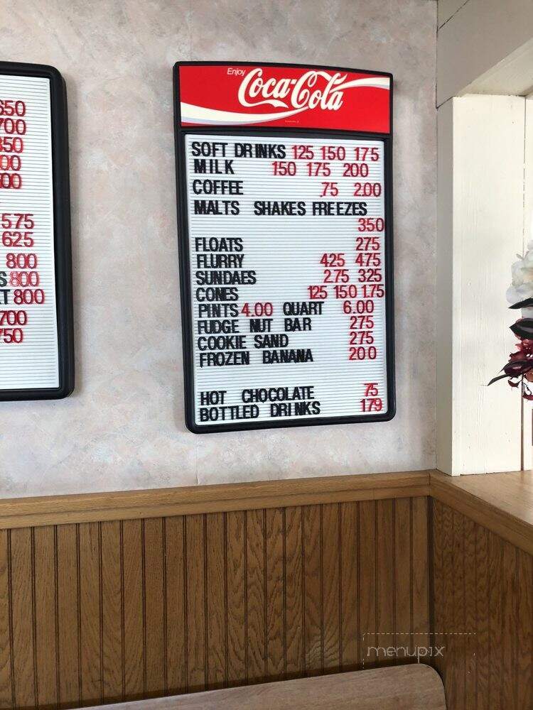Hiway Drive In - Carrington, ND menu_pic