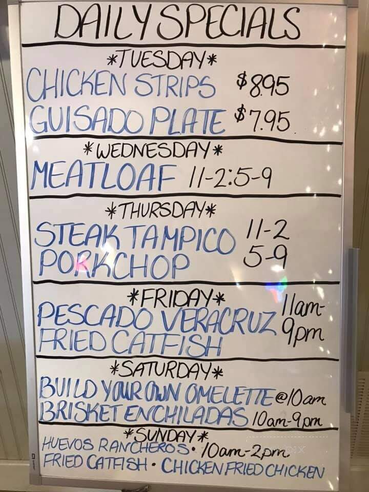 Los Carlos - Miles, TX menu_pic