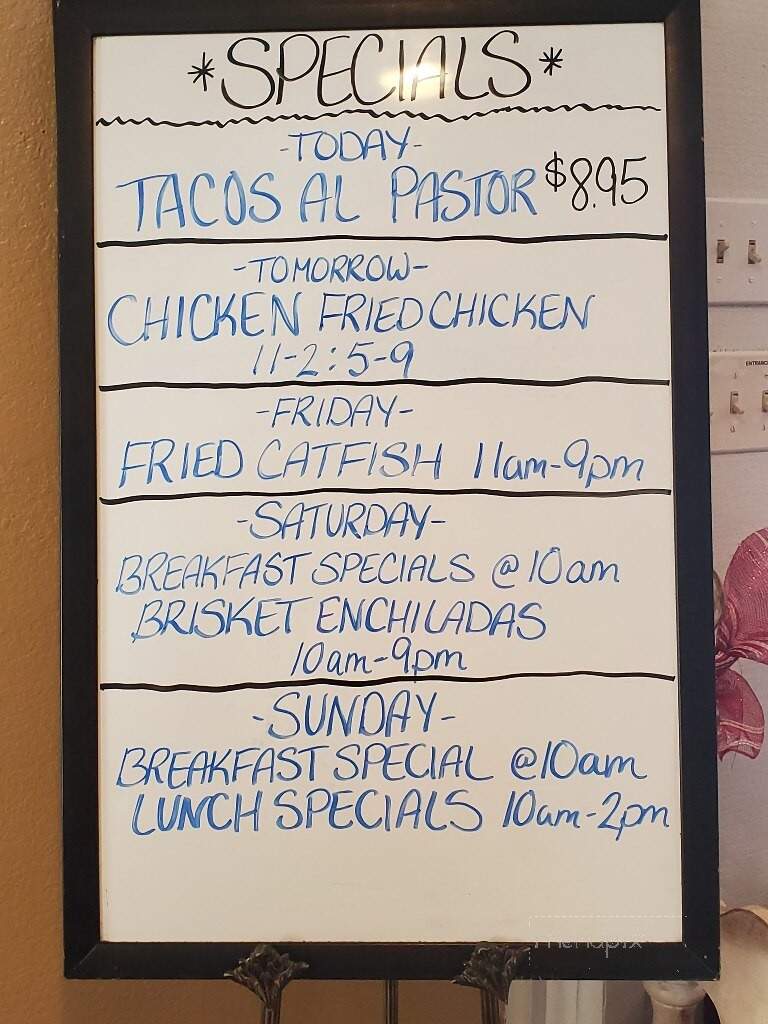Los Carlos - Miles, TX menu_pic