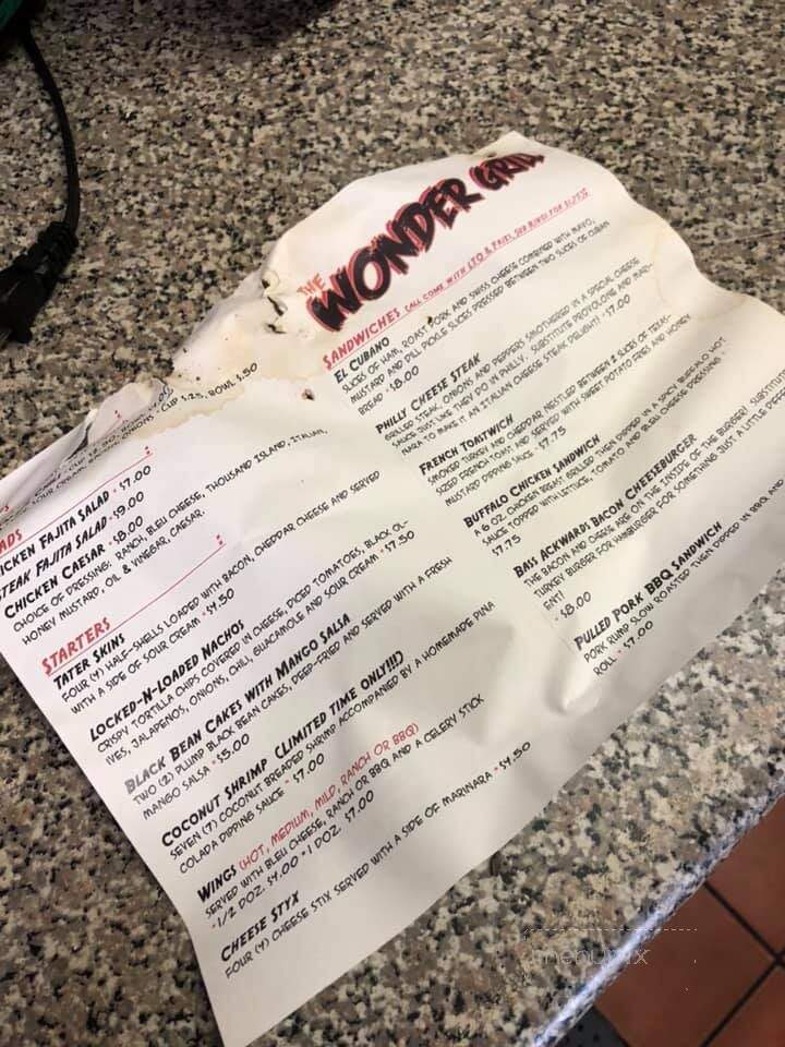 Roadhouse Bar & Grill - Round Rock, TX menu_pic