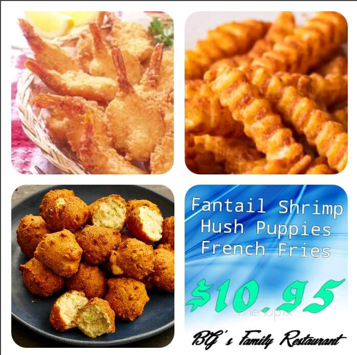 B G's Family Restaurant - Craigsville, VA menu_pic