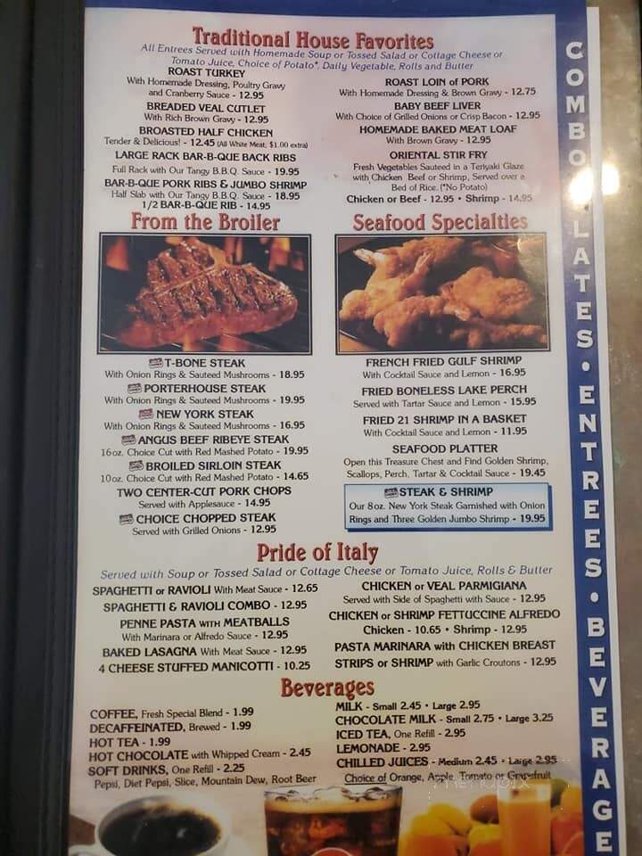 Sunset Family Restaurant - Waukesha, WI menu_pic