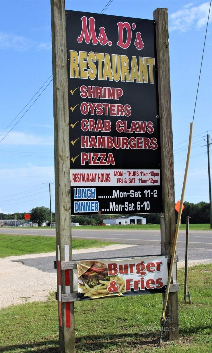 Miss D's Restaurant & Lounge - Daphne, AL menu_pic