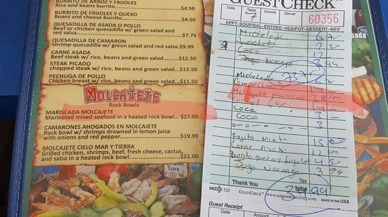 Las Islas Marias Restaurant - El Monte, CA menu_pic