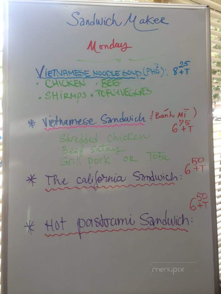 Sandwich Maker - Los Gatos, CA