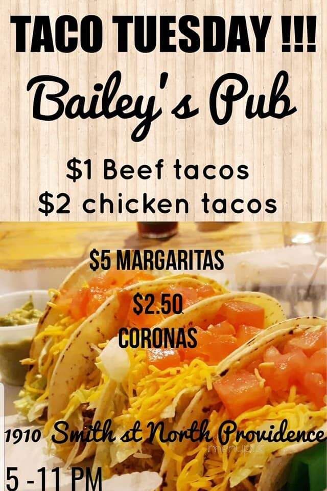 Bailey's Pub - North Providence, RI