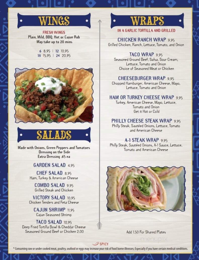 Ray's El Mariachi - York Springs, PA menu_pic