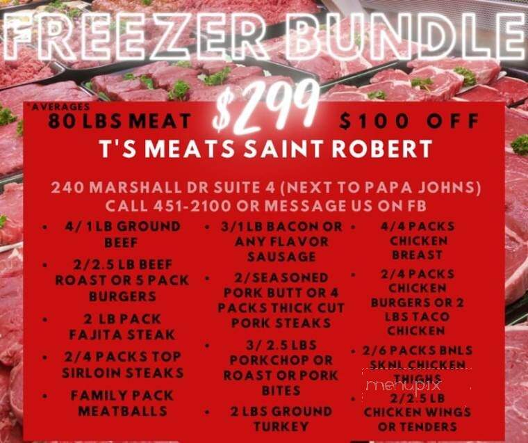 T's Meats  - Saint Robert, MO