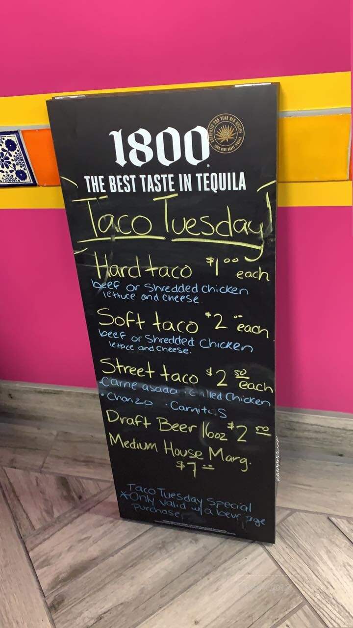 Monte De Rey - Kernersville, NC menu_pic