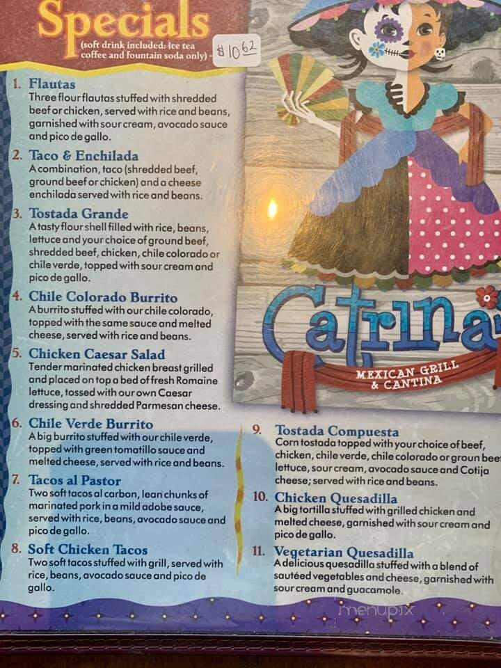 Catrina's Mexican Grill & Cantina - Wasco, CA