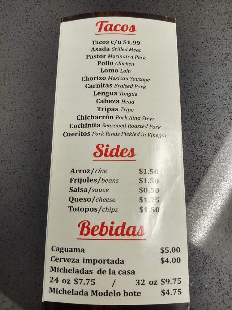 Sarai Bakery Panaderia - Thousand Oaks, CA menu_pic