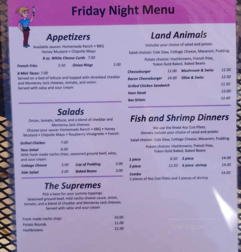 Katina's Kitchen - Dickeyville, WI menu_pic