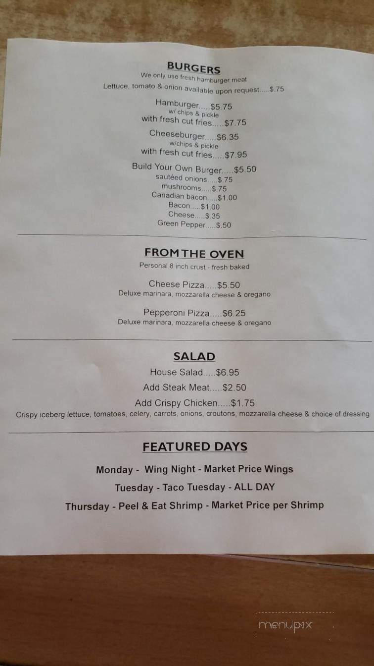 Village Tavern - Leesport, PA menu_pic