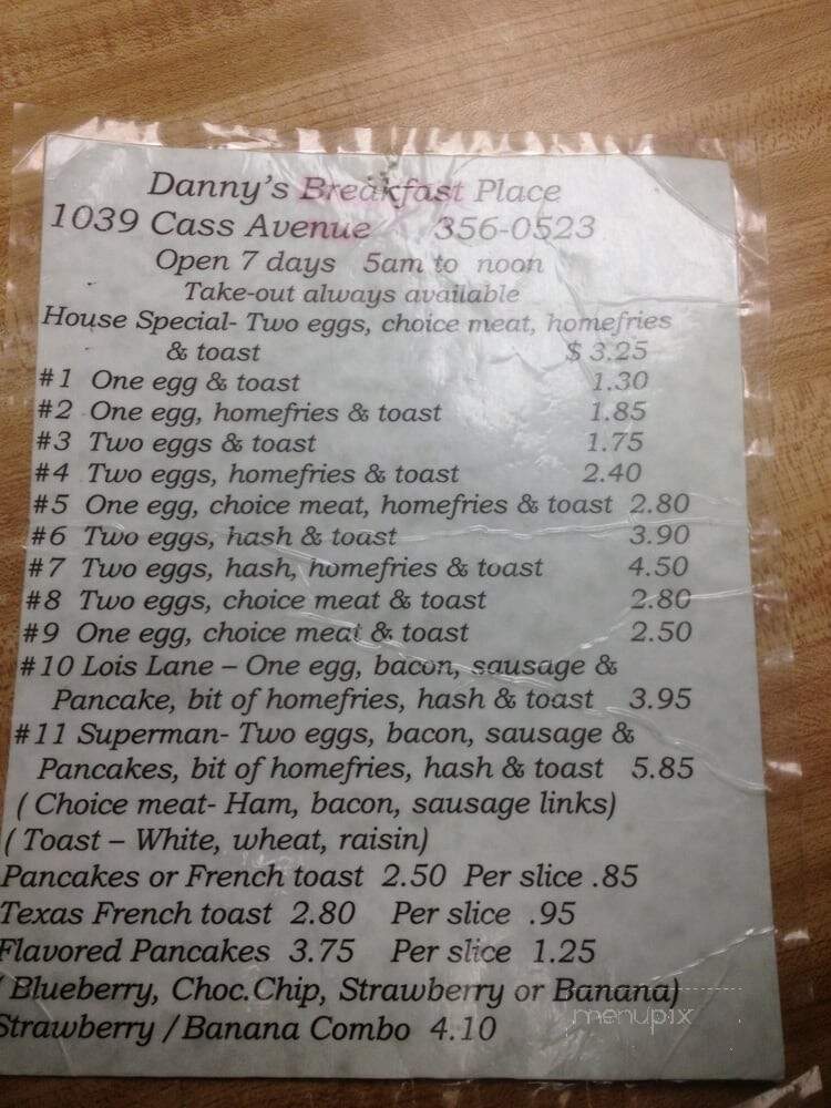 Danny's Breakfast Place - Woonsocket, RI