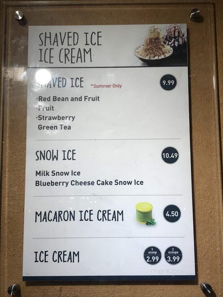 Mozart Bakery & Cafe - Carrollton, TX menu_pic