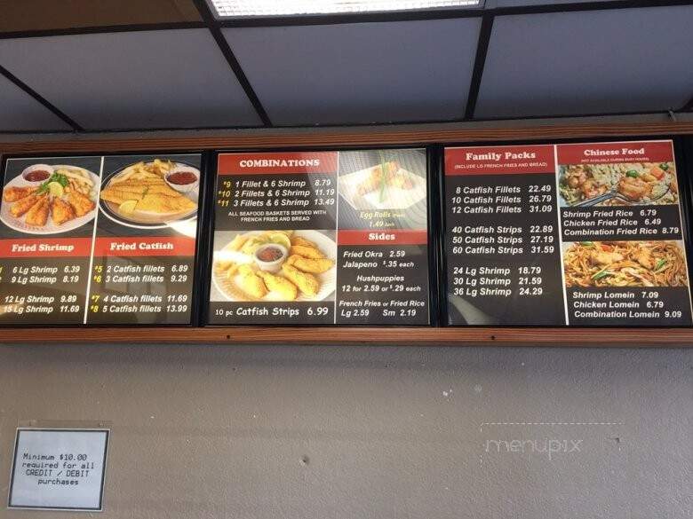 Seafood Connection - Dallas, TX menu_pic