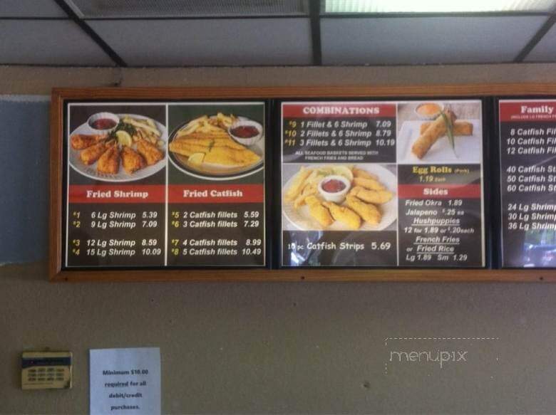 Seafood Connection - Dallas, TX menu_pic