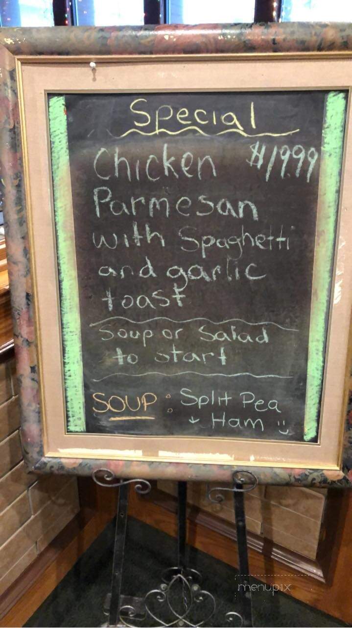 Silvano's Restaurant - Agassiz, BC menu_pic
