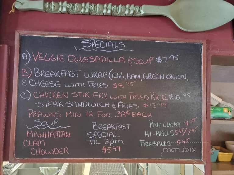 Brownsville Pub - Surrey, BC menu_pic