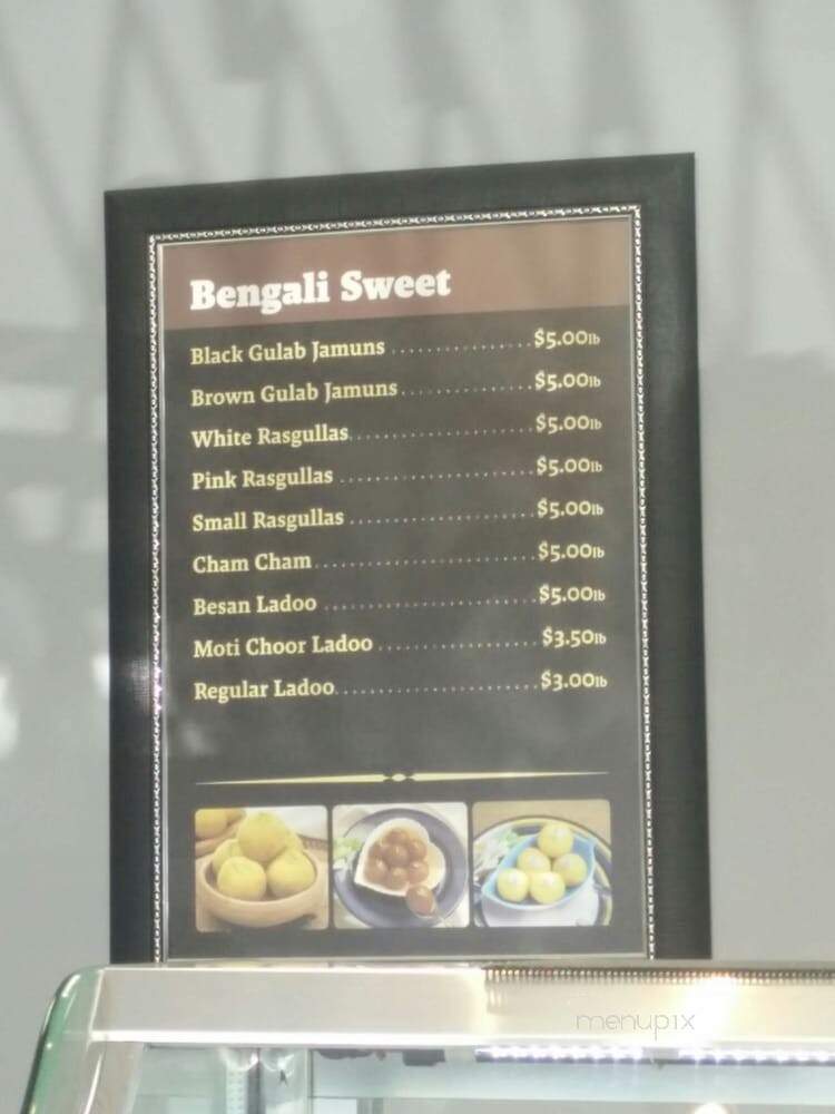 Punjab Sweet House - Surrey, BC menu_pic