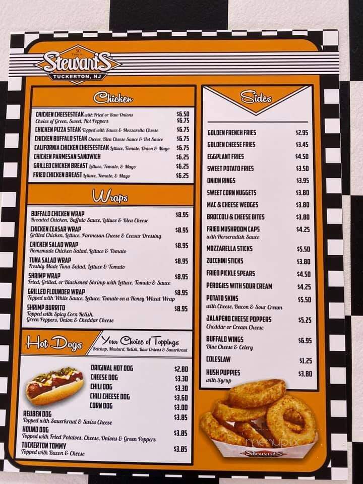Stewarts Root Beer - Tuckerton, NJ menu_pic