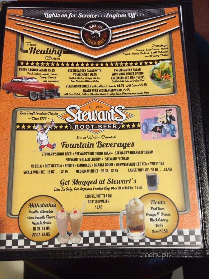Stewarts Root Beer - Tuckerton, NJ menu_pic