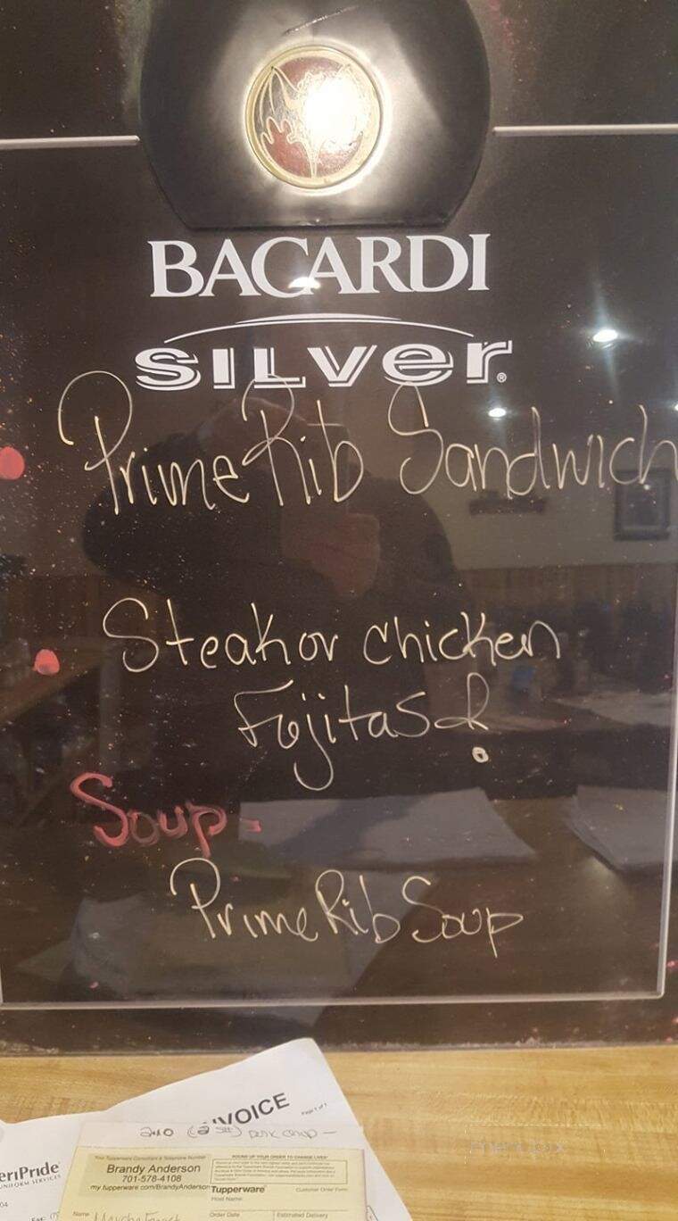 109 Steakhouse - Lignite, ND menu_pic