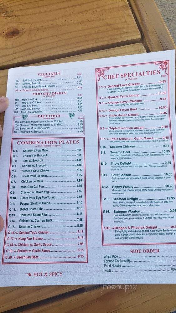 China Wok - Brookville, PA menu_pic