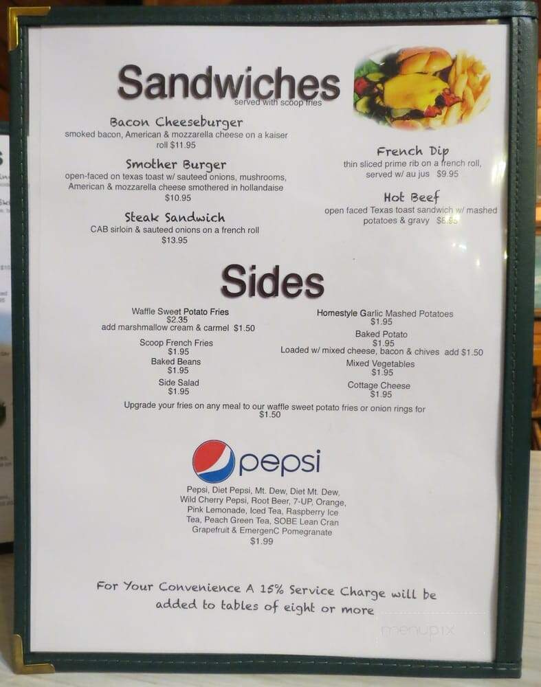 Cattlemans Steakhouse & Fish - Custer, SD menu_pic