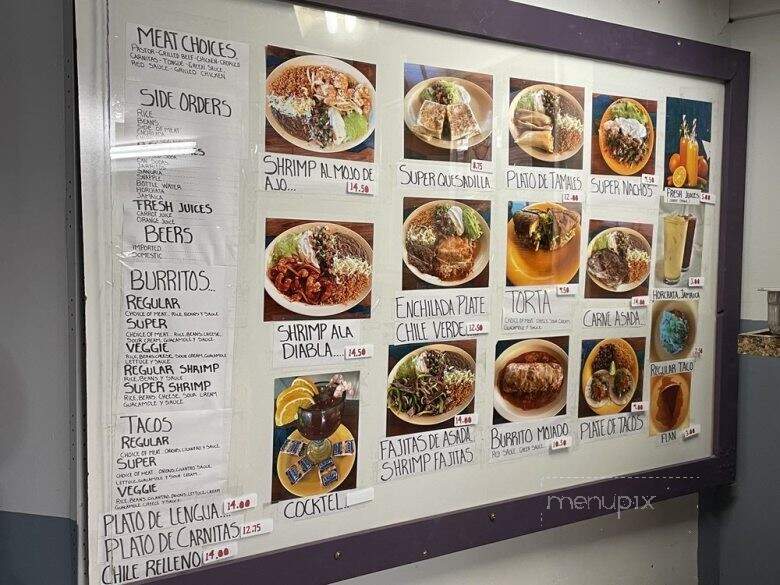 El Gran Amigo Taqueria - Moss Beach, CA menu_pic