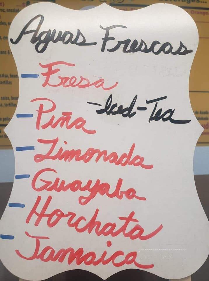 El Pio Pio Restaurant - Orosi, CA menu_pic