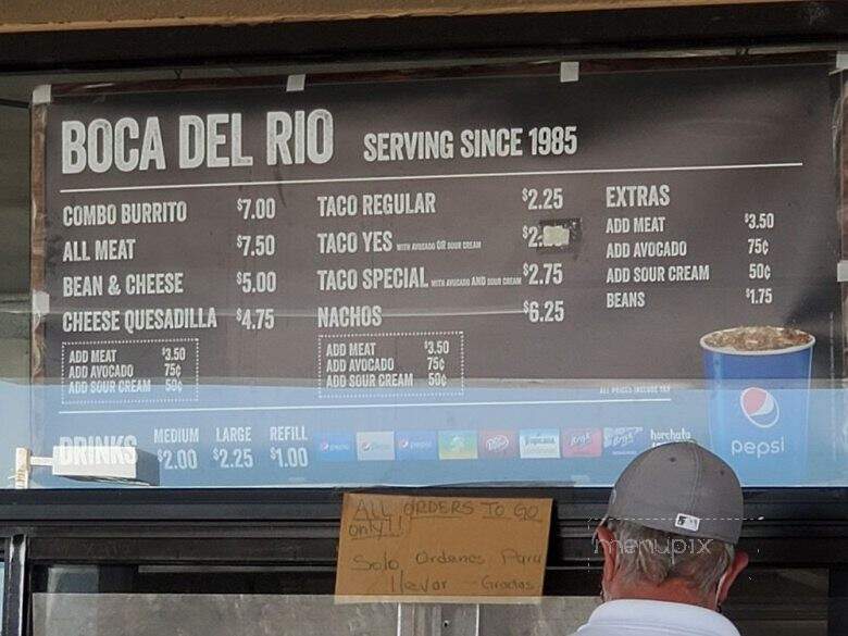 Boca Del Rio - La Puente, CA menu_pic