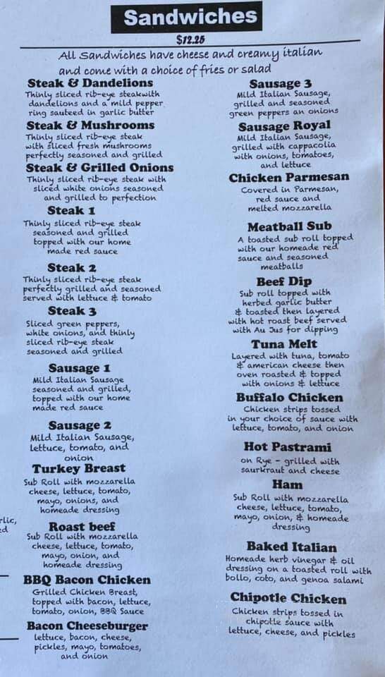 Santora's Pizza Subs & Wings - Mission Viejo, CA menu_pic