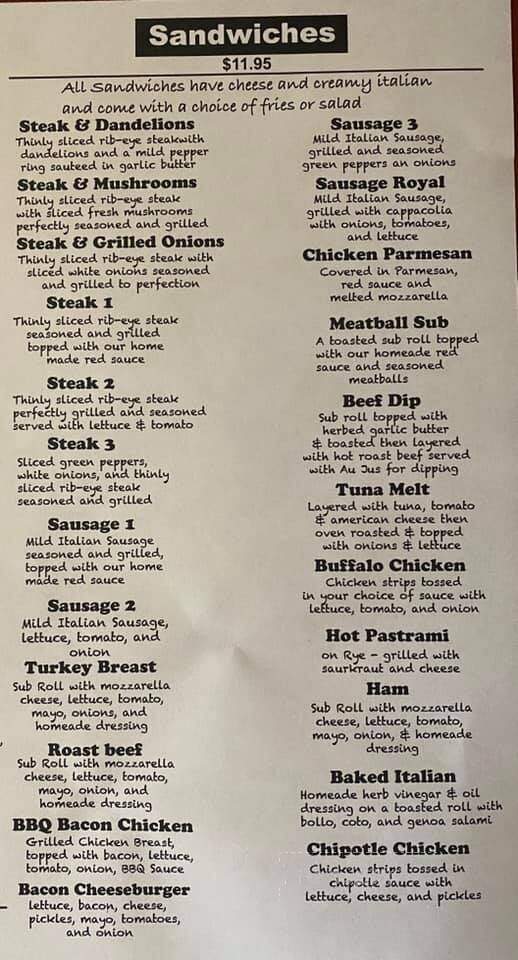 Santora's Pizza Subs & Wings - Mission Viejo, CA menu_pic