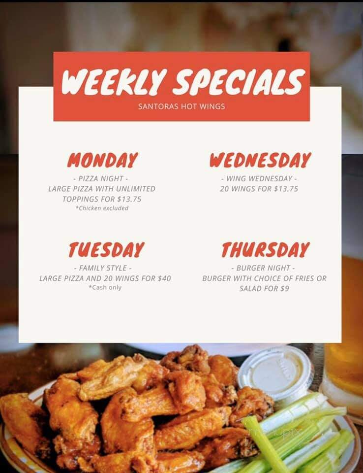 Santora's Pizza Subs & Wings - Mission Viejo, CA menu_pic