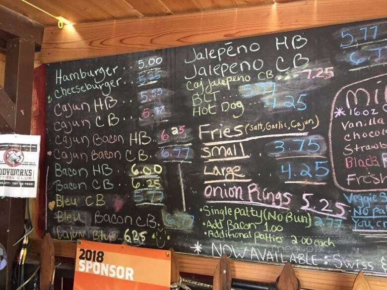 No Brand Burger Stand - Ferndale, CA menu_pic