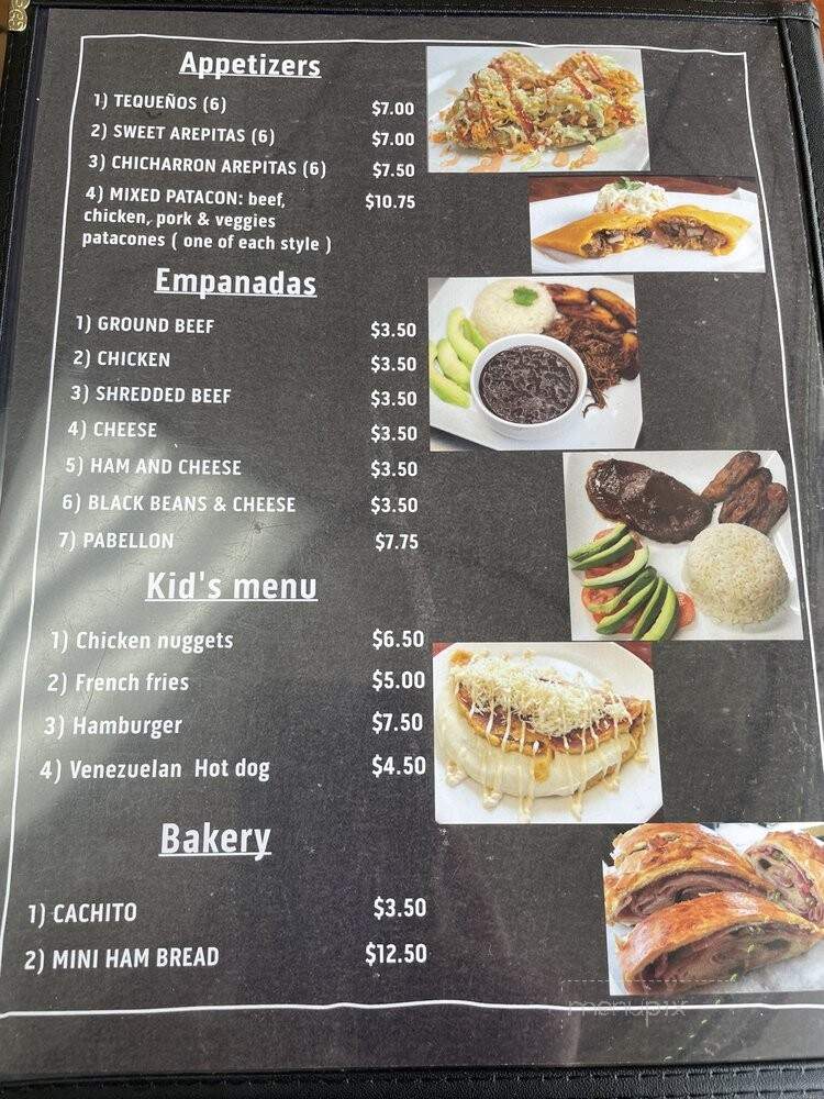 Chamos's Latin Food - Woodbridge Township, NJ menu_pic