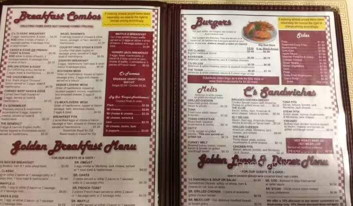 C's Waffles - North Lima, OH