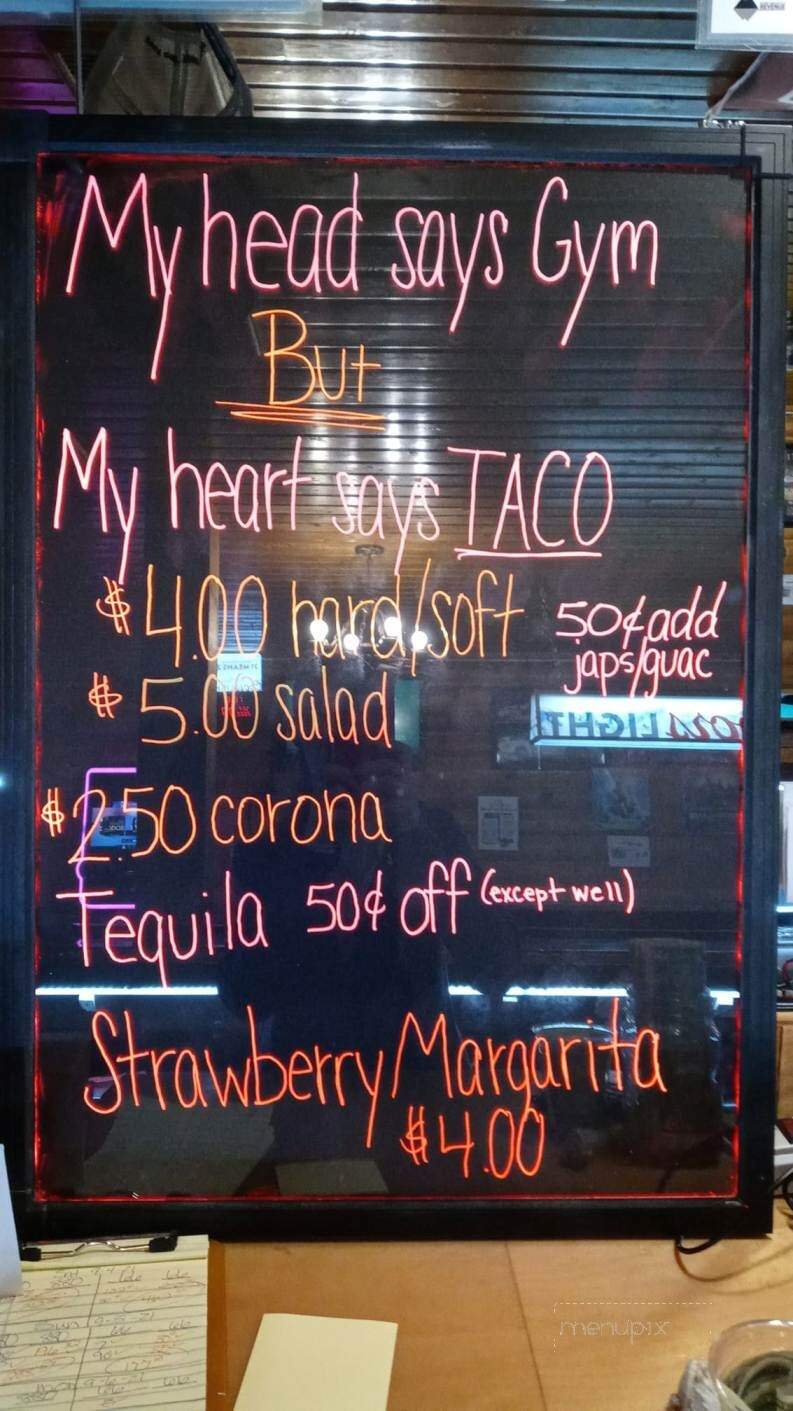 Frontier Club - Three Forks, MT menu_pic
