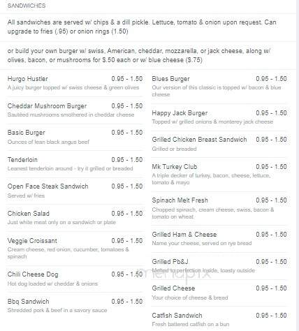 Pat Flynn's - Indianapolis, IN menu_pic