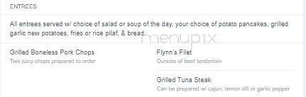 Pat Flynn's - Indianapolis, IN menu_pic