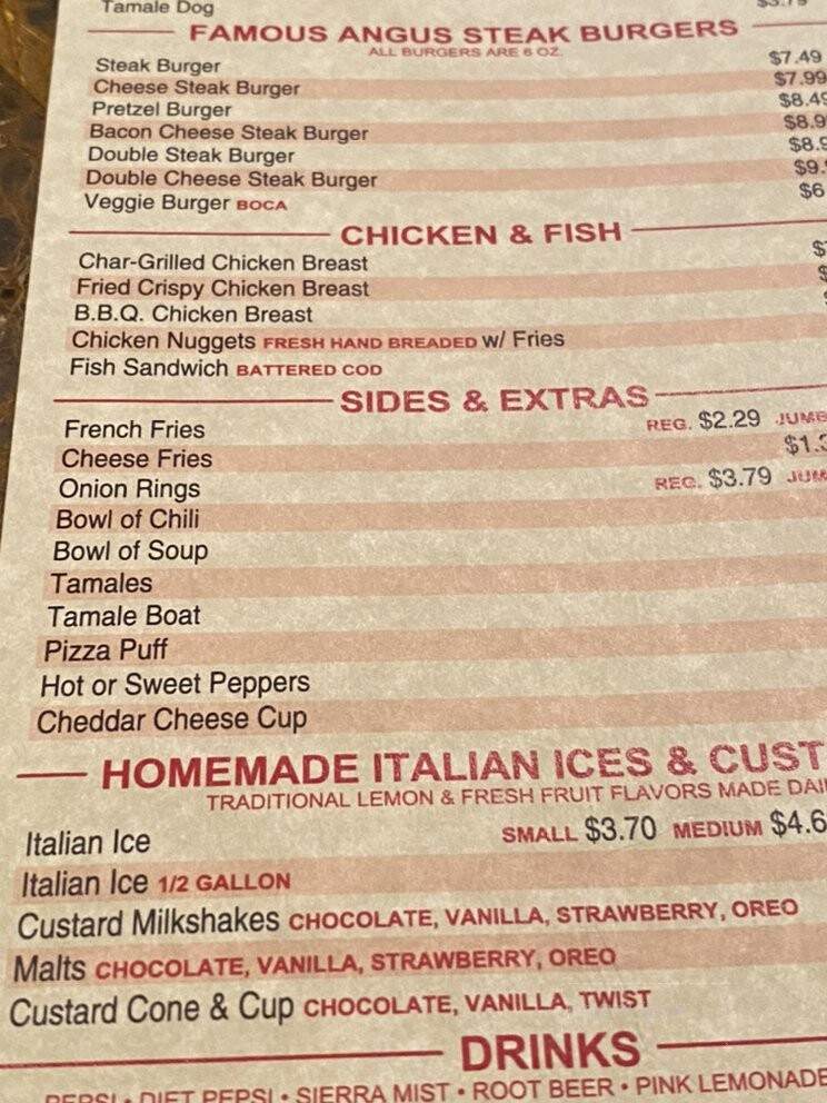 Teddy's Red Hots - Downers Grove, IL menu_pic