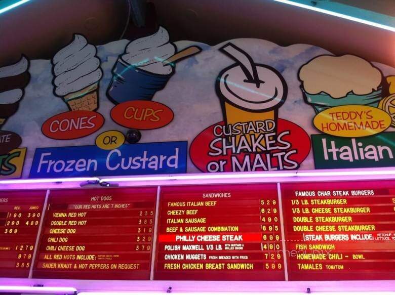 Teddy's Red Hots - Downers Grove, IL menu_pic