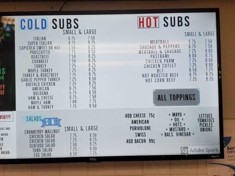 Green Gardens - Dedham, MA menu_pic