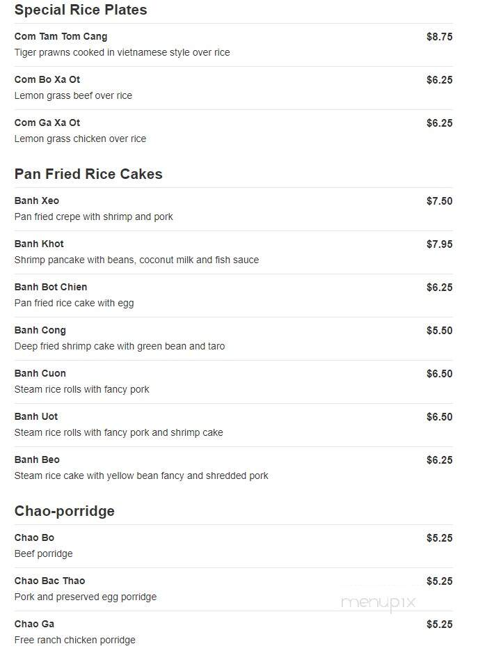 Yummy Yummy - Saddle Brook, NJ menu_pic