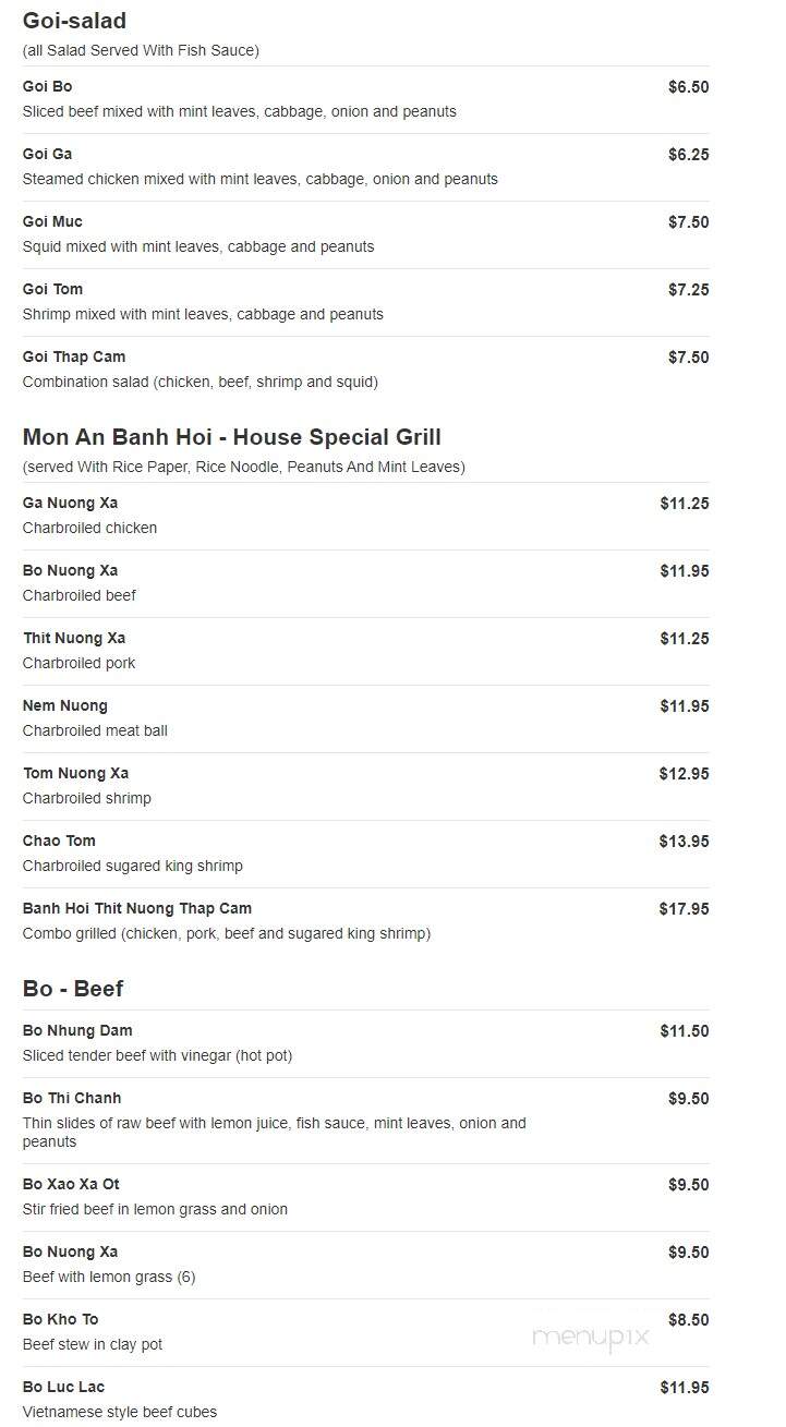 Yummy Yummy - Saddle Brook, NJ menu_pic